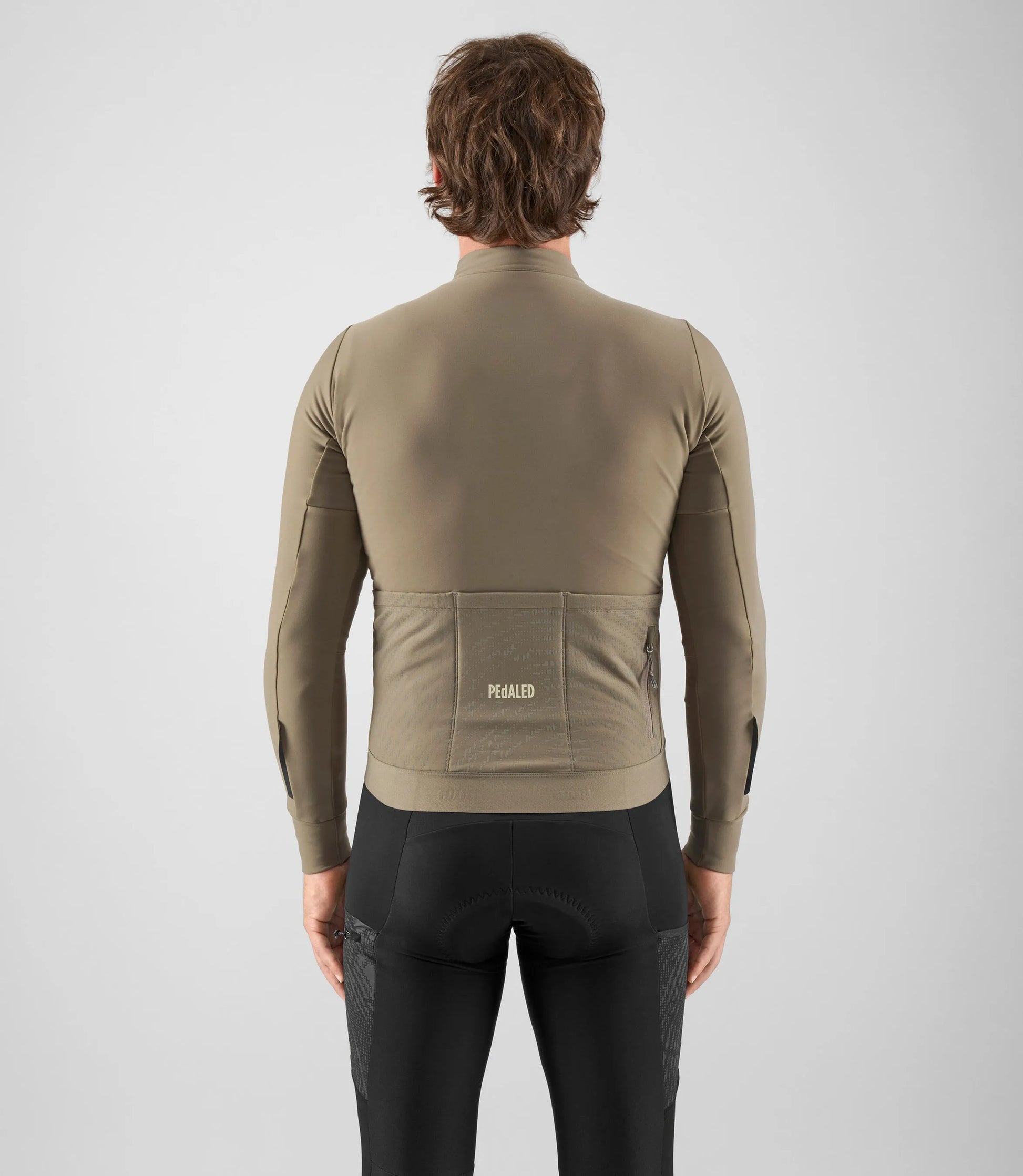 PEDALED Odyssey Long Sleeve Jersey - Military Green