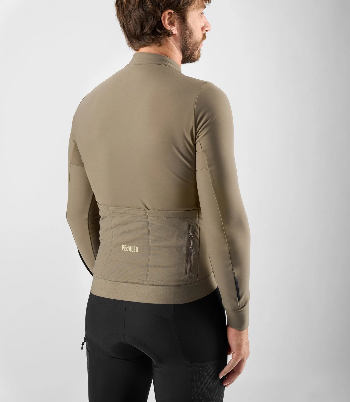 PEDALED Odyssey Long Sleeve Jersey - Military Green
