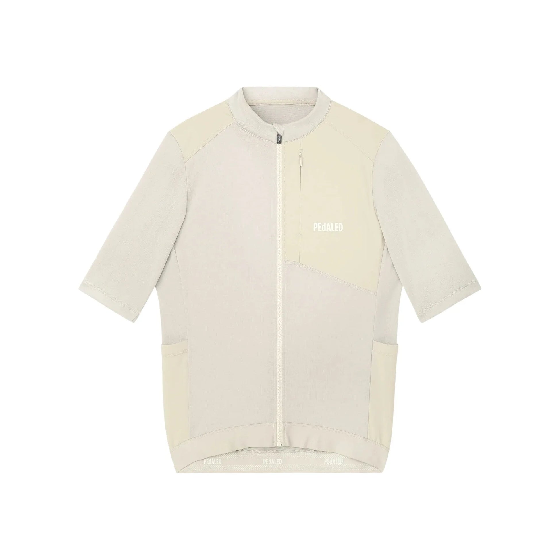 PEDALED Odyssey Merino Cycling Jersey - Beige