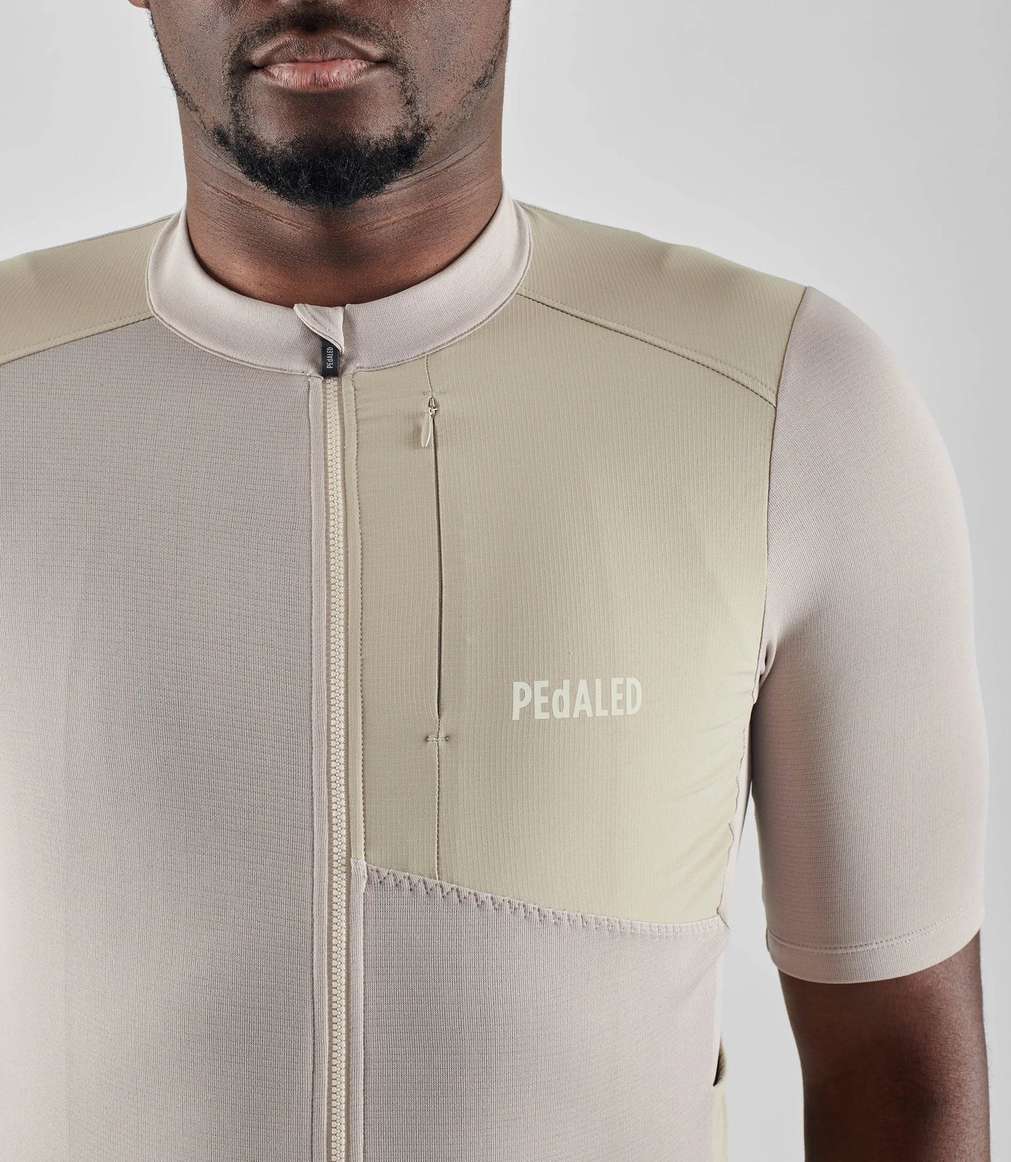 PEDALED Odyssey Merino Cycling Jersey - Beige