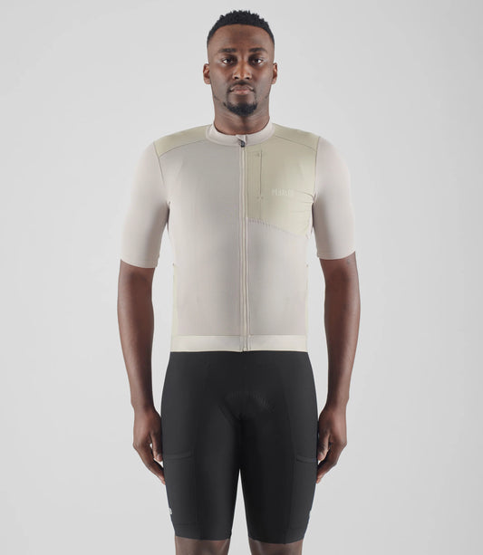 PEDALED Odyssey Merino Cycling Jersey - Beige