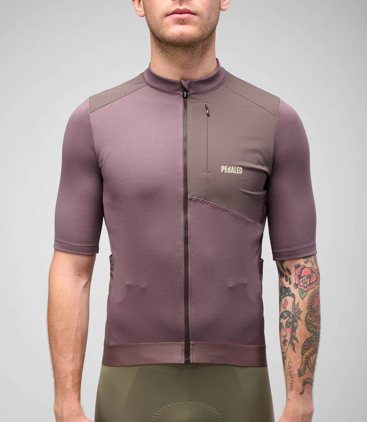 PEDALED Odyssey Merino Jersey - Raisin Purple