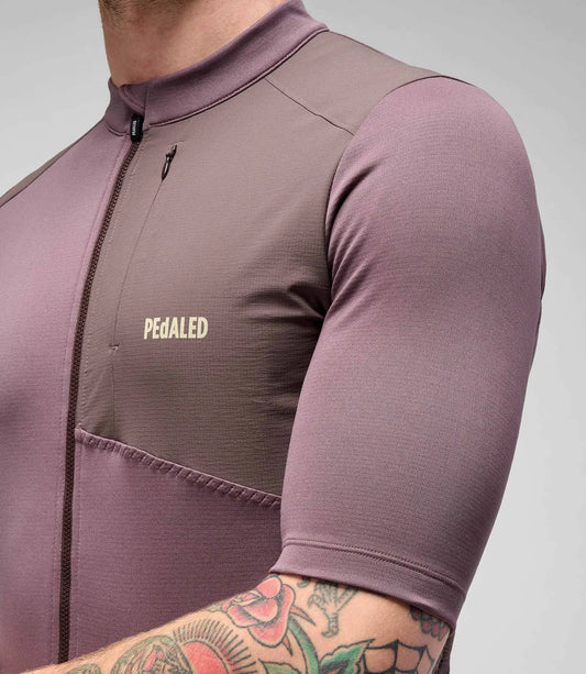 PEDALED Odyssey Merino Jersey - Raisin Purple