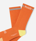 PEDALED Odyssey Merino Reflective Socks - Orange
