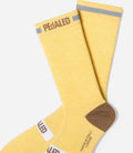 PEDALED Odyssey Merino Reflective Socks - Yellow
