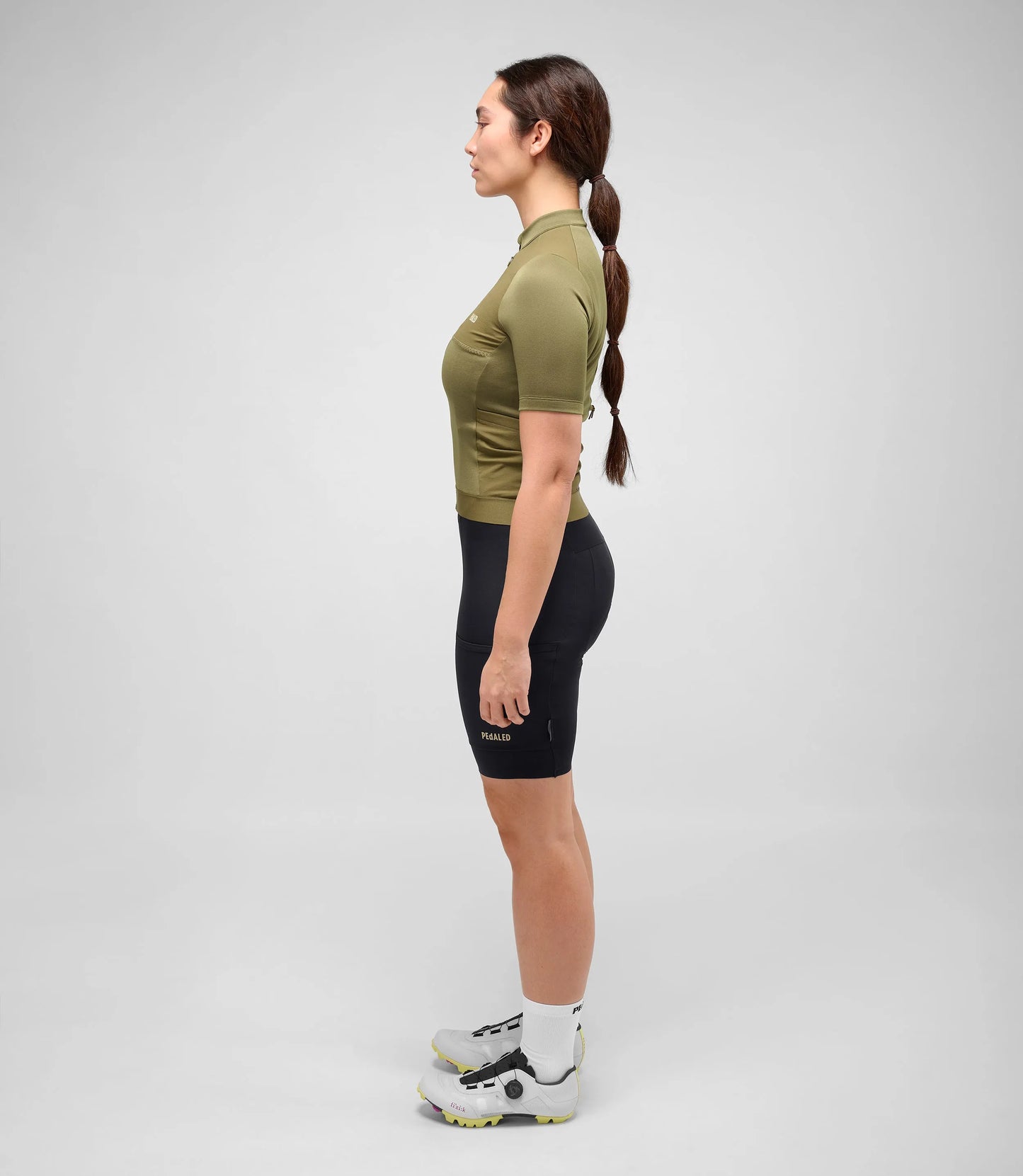 PEDALED Odyssey Merino Women Jersey - Military Green