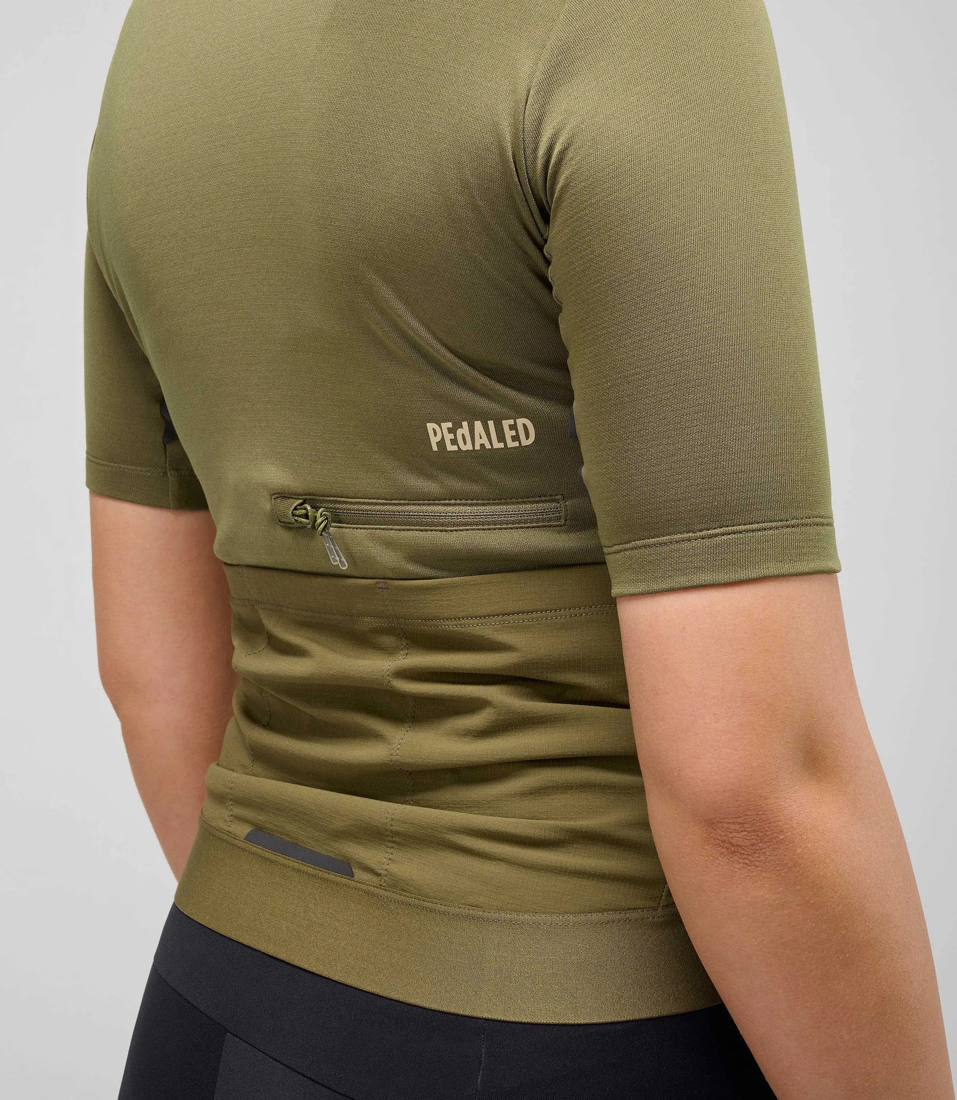 PEDALED Odyssey Merino Women Jersey - Military Green