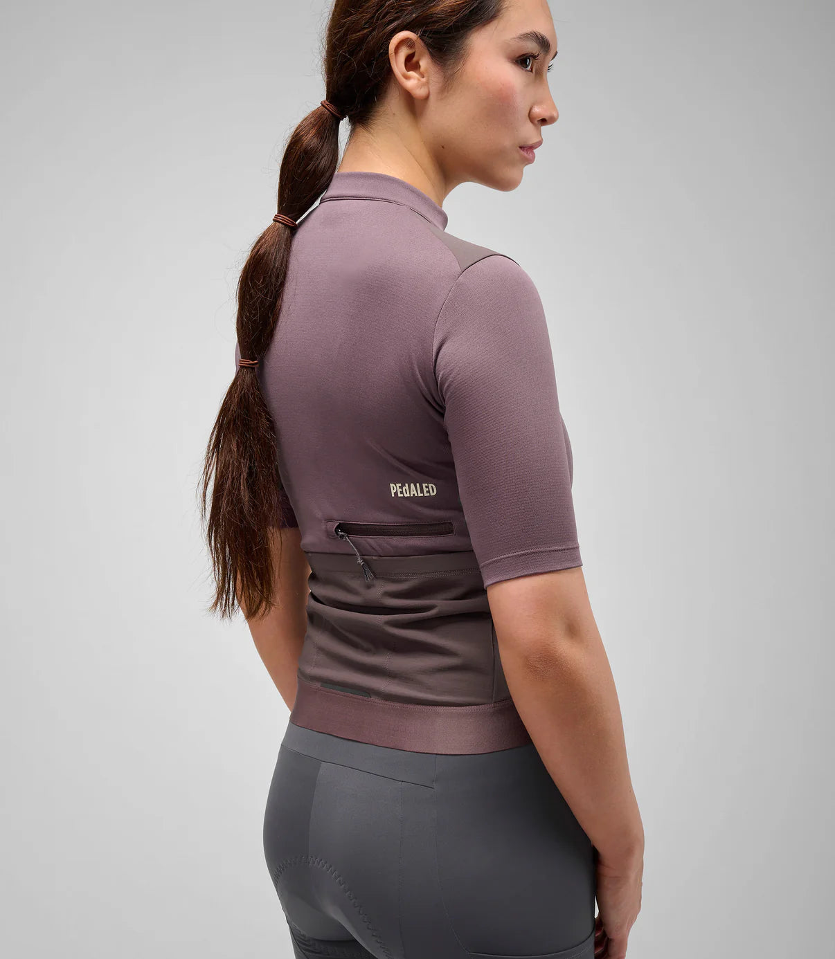 PEDALED Odyssey Merino Women Jersey - Raisin Purple