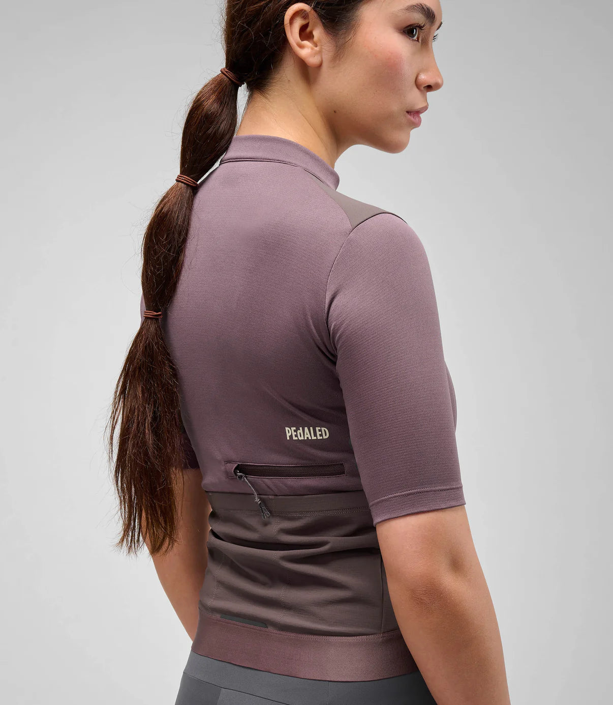 PEDALED Odyssey Merino Women Jersey - Raisin Purple