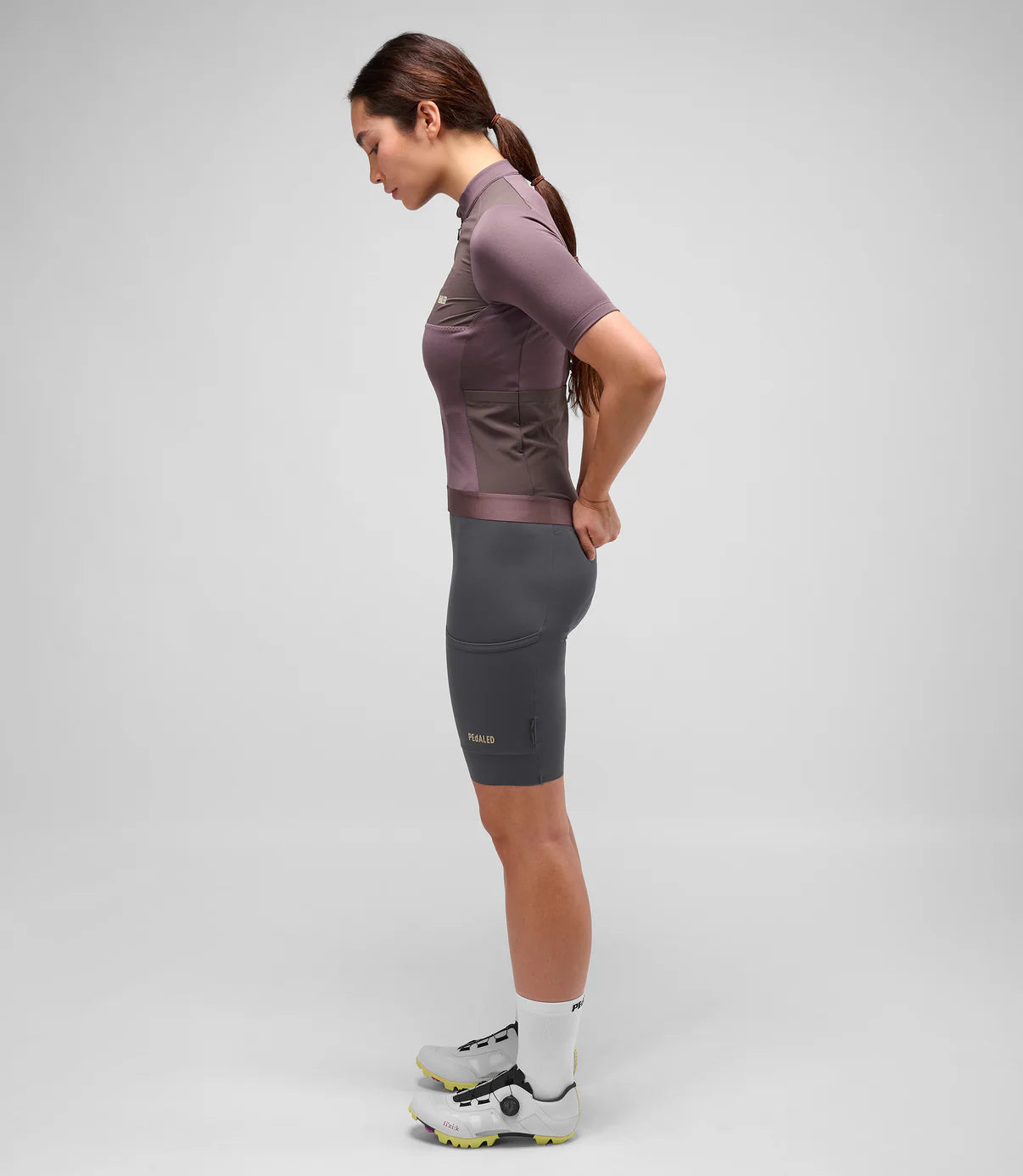 PEDALED Odyssey Merino Women Jersey - Raisin Purple
