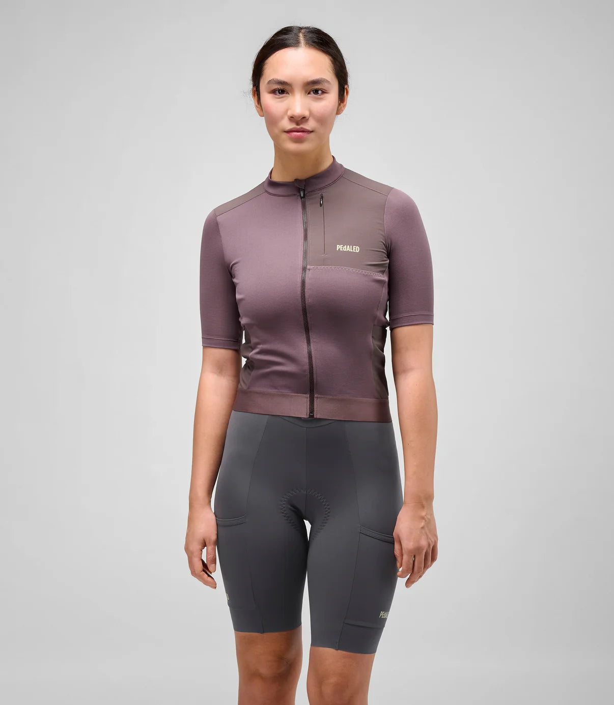 PEDALED Odyssey Merino Women Jersey - Raisin Purple