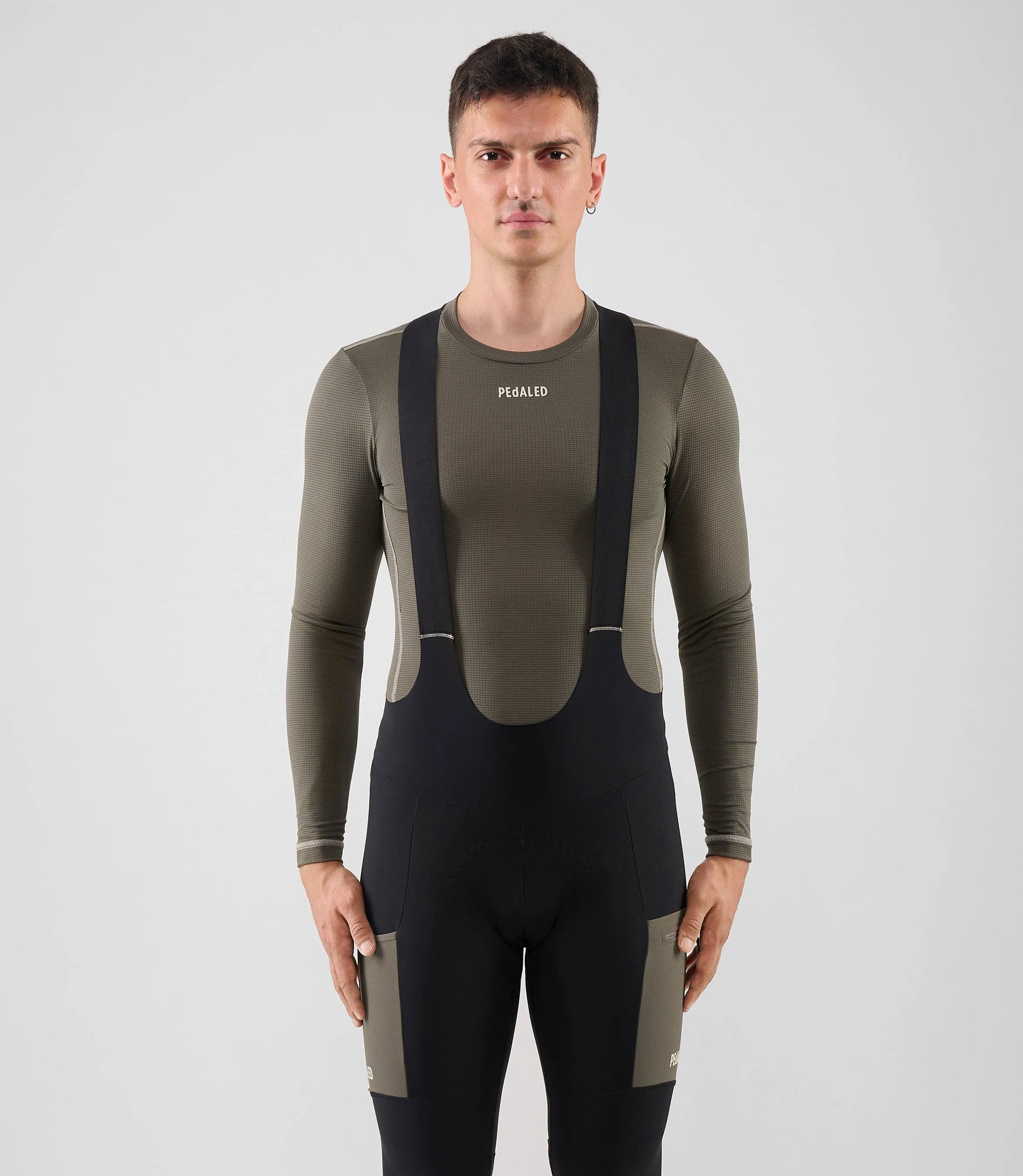 PEDALED Odyssey Power Dry Base Layer - Grey Ink
