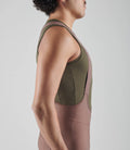 PEDALED Odyssey Power Dry Base Layer Sleeveless - Military Green