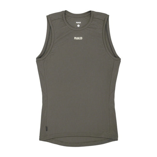 PEDALED Odyssey Power Dry Base Layer Sleeveless - Dark Grey