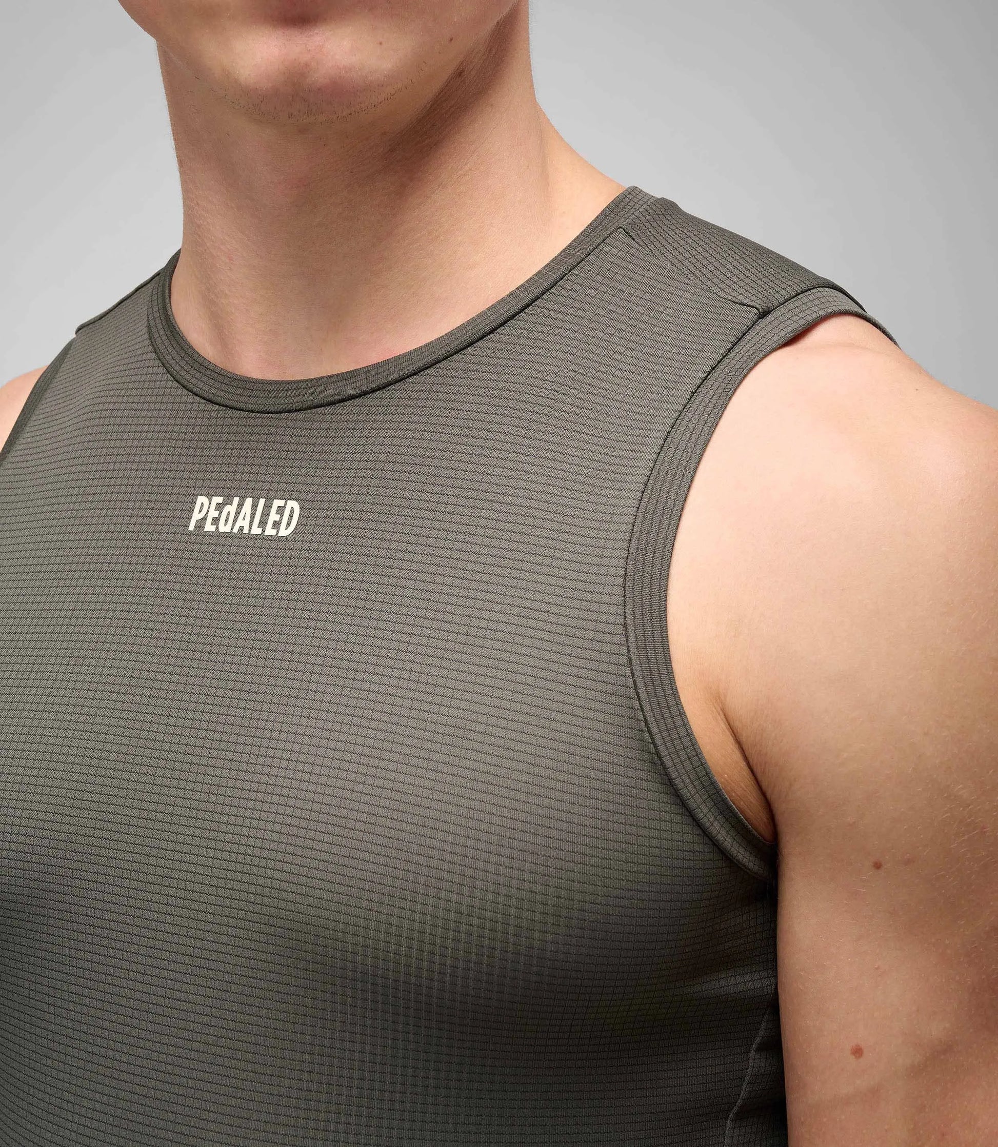 PEDALED Odyssey Power Dry™ Base Layer Sleeveless - Grey