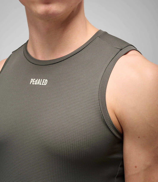 PEDALED Odyssey Power Dry™ Base Layer Sleeveless - Grey
