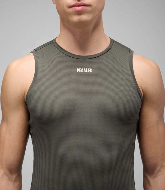 PEDALED Odyssey Power Dry™ Base Layer Sleeveless - Grey