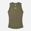 PEDALED Odyssey Power Dry Women Baselayer Sleeveless - Military Green