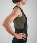 PEDALED Odyssey Power Dry Women Baselayer Sleeveless - Military Green