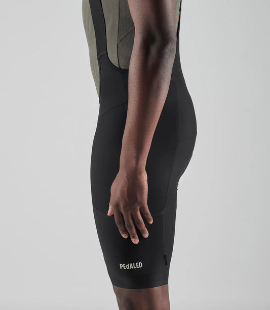 PEDALED Odyssey Training Bib Shorts - Black