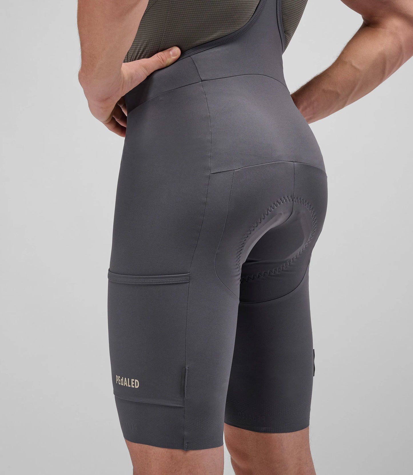 PEDALED Odyssey Training Bib Shorts - Grey