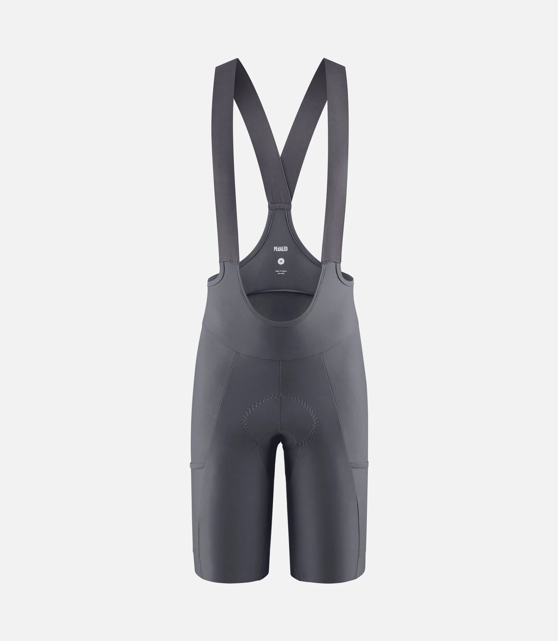 PEDALED Odyssey Training Bib Shorts - Grey