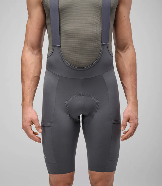 PEDALED Odyssey Training Bib Shorts - Grey