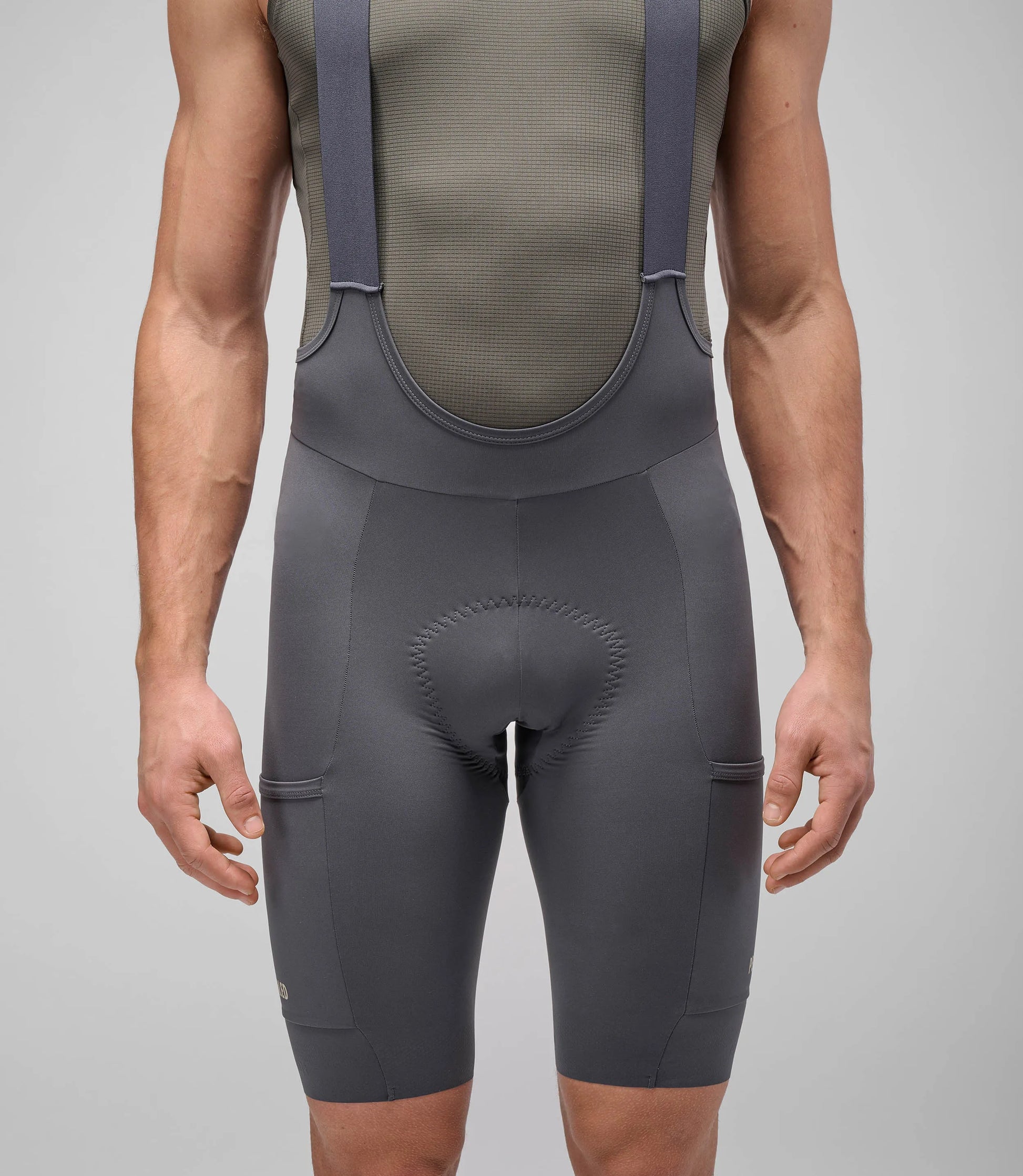 PEDALED Odyssey Training Bib Shorts - Grey