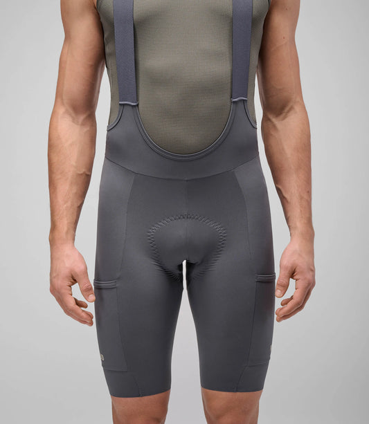 PEDALED Odyssey Training Bib Shorts - Grey