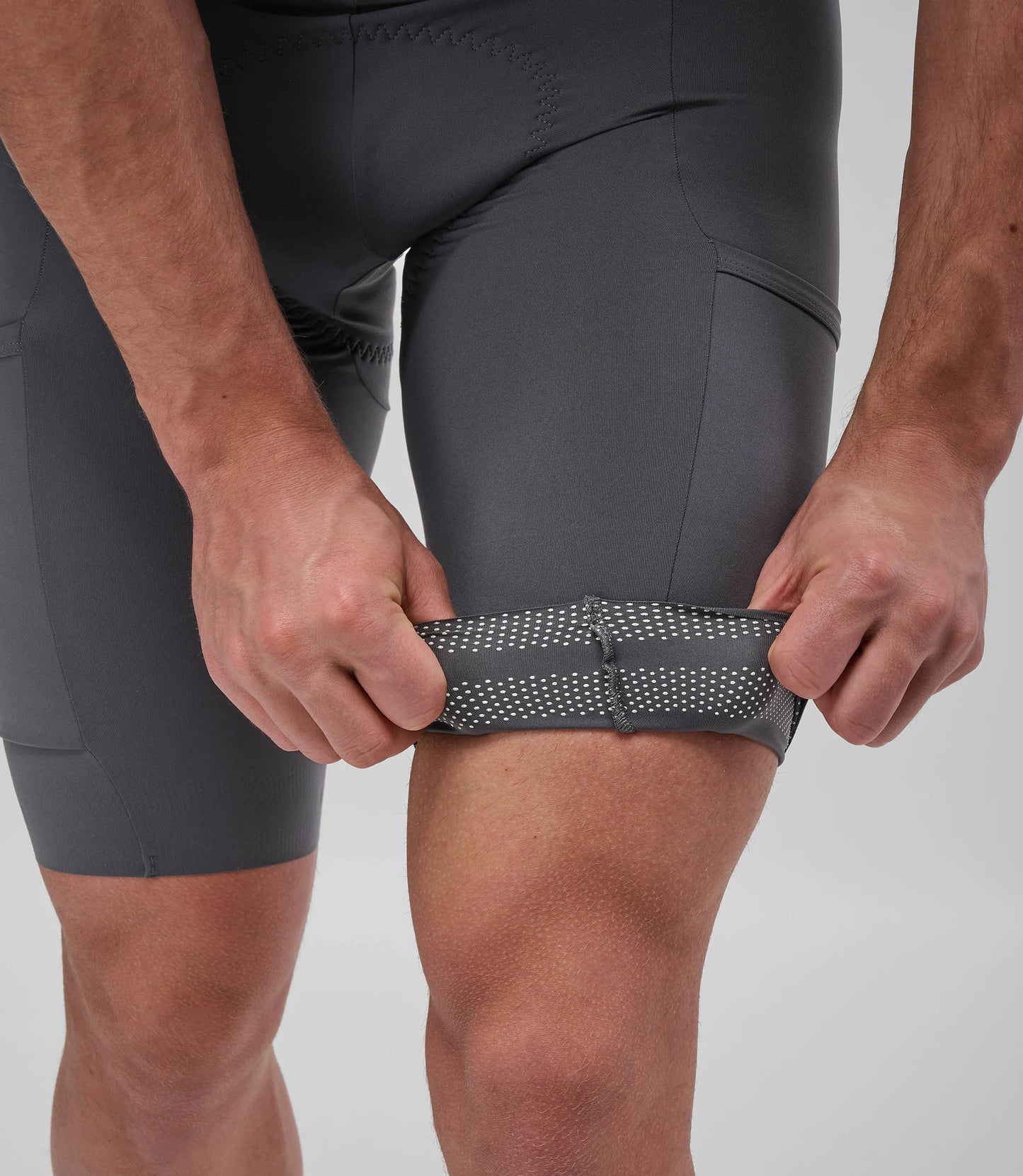 PEDALED Odyssey Training Bib Shorts - Grey