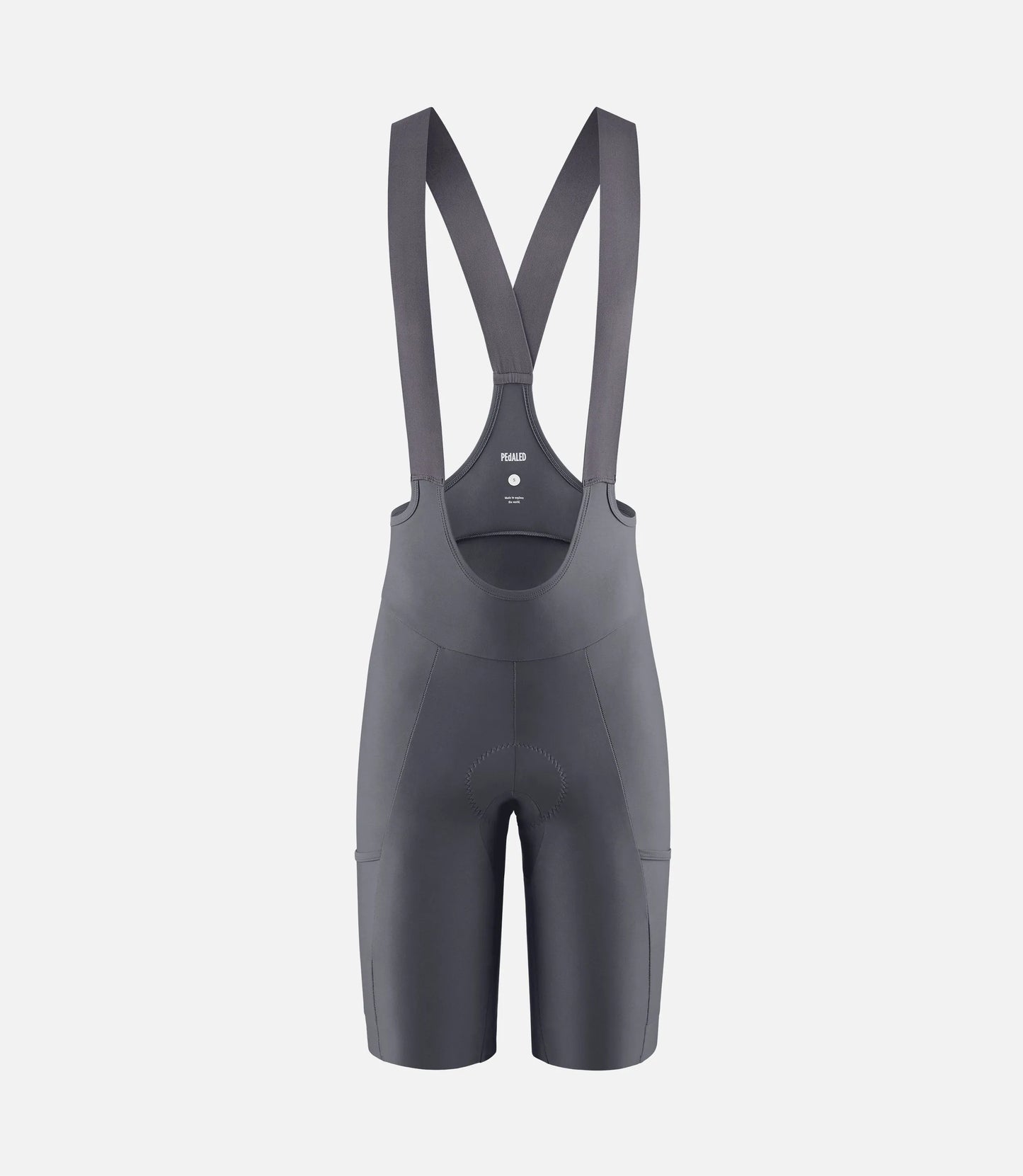 PEDALED Odyssey Training Women Bib Shorts - Grey