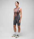 PEDALED Odyssey Training Women Bib Shorts - Grey