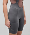 PEDALED Odyssey Training Women Bib Shorts - Grey