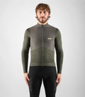 PEDALED Odyssey Windblock Merino Jersey - Grey Ink