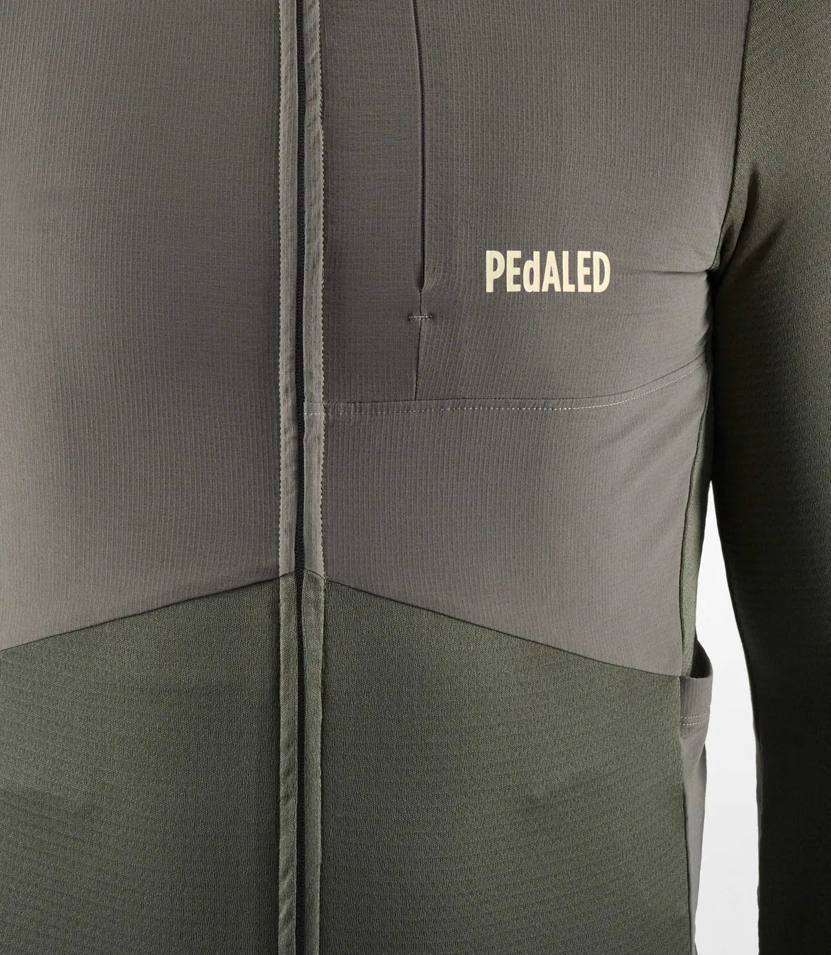 PEDALED Odyssey Windblock Merino Jersey - Grey Ink