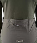 PEDALED Odyssey Windblock Merino Women Jersey - Grey Ink