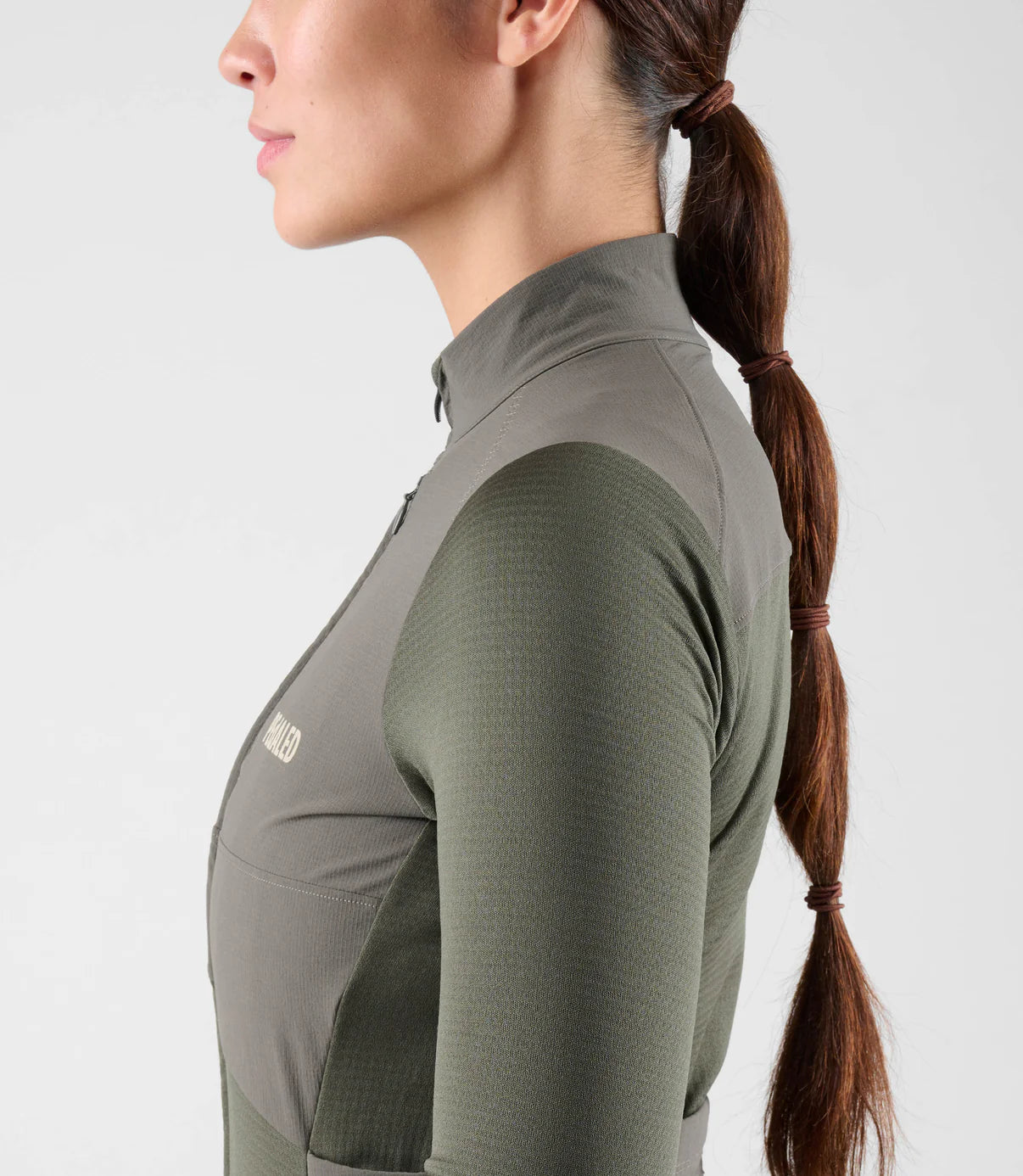 PEDALED Odyssey Windblock Merino Women Jersey - Grey Ink