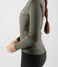 PEDALED Odyssey Windblock Merino Women Jersey - Grey Ink