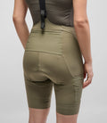 PEDALED Odyssey Women Bib Shorts - Military Green