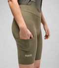 PEDALED Odyssey Women Bib Shorts - Military Green