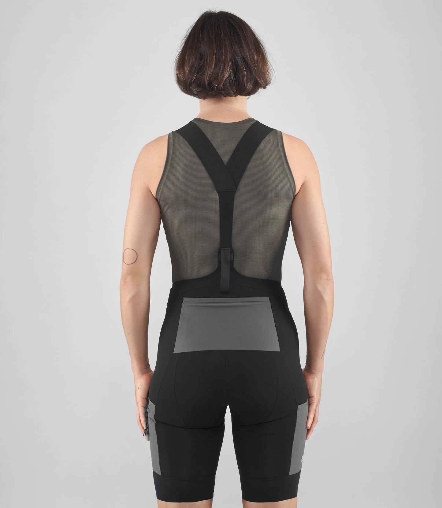 PEDALED Odyssey Women's Power Dry™ Base Layer Sleeveless - Dark Grey