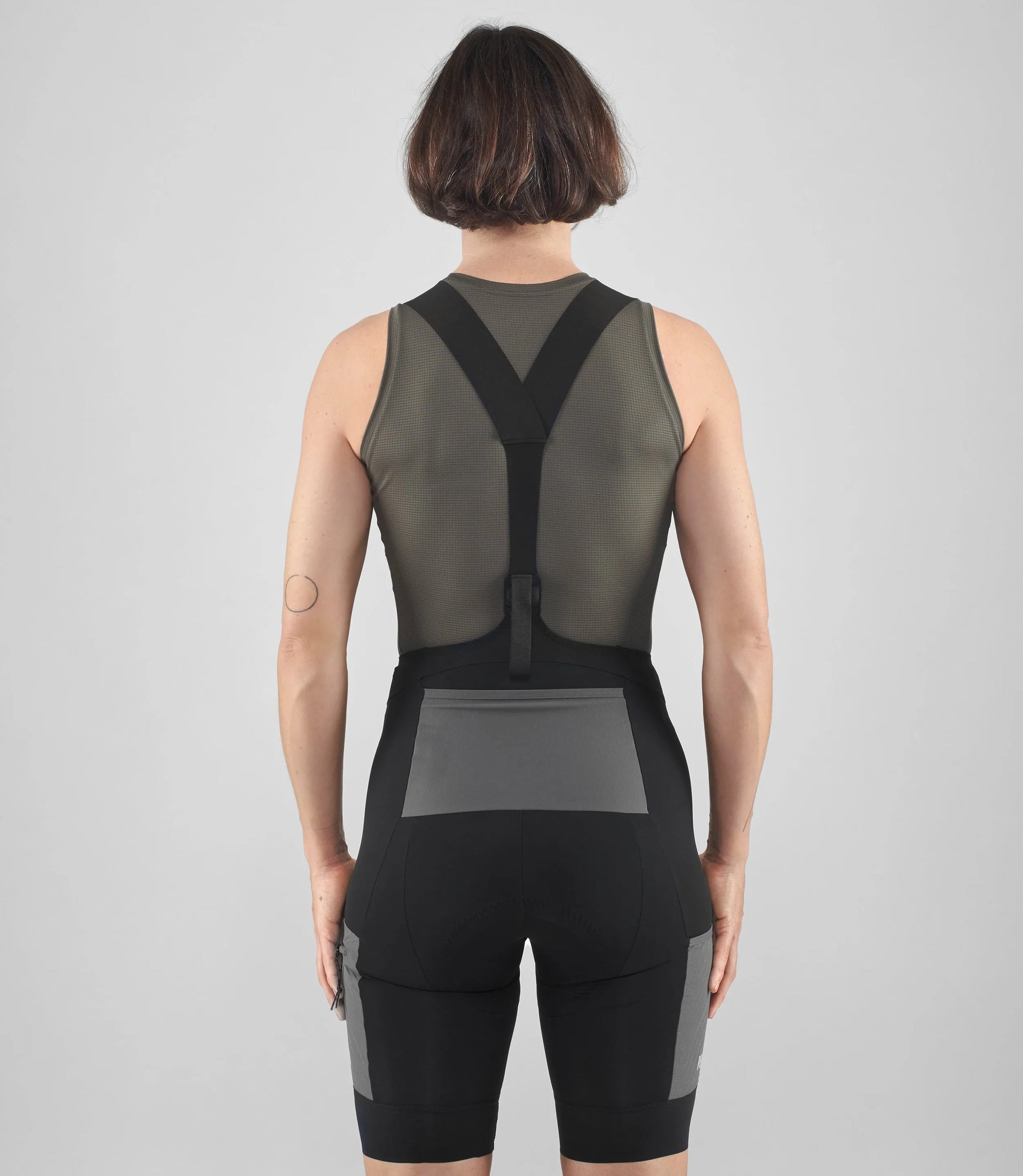 PEDALED Odyssey Women's Power Dry™ Base Layer Sleeveless - Dark Grey