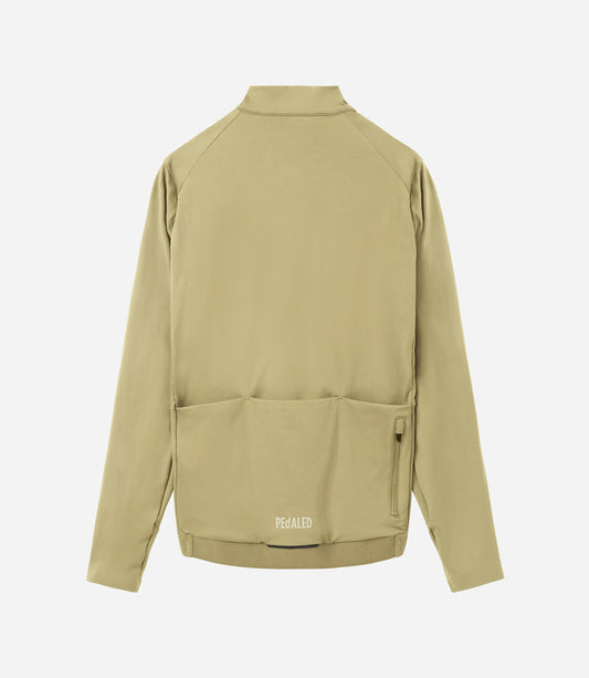 PEDALED WOMEN ELEMENT LONG SLEEVE JERSEY - DRIED HERB