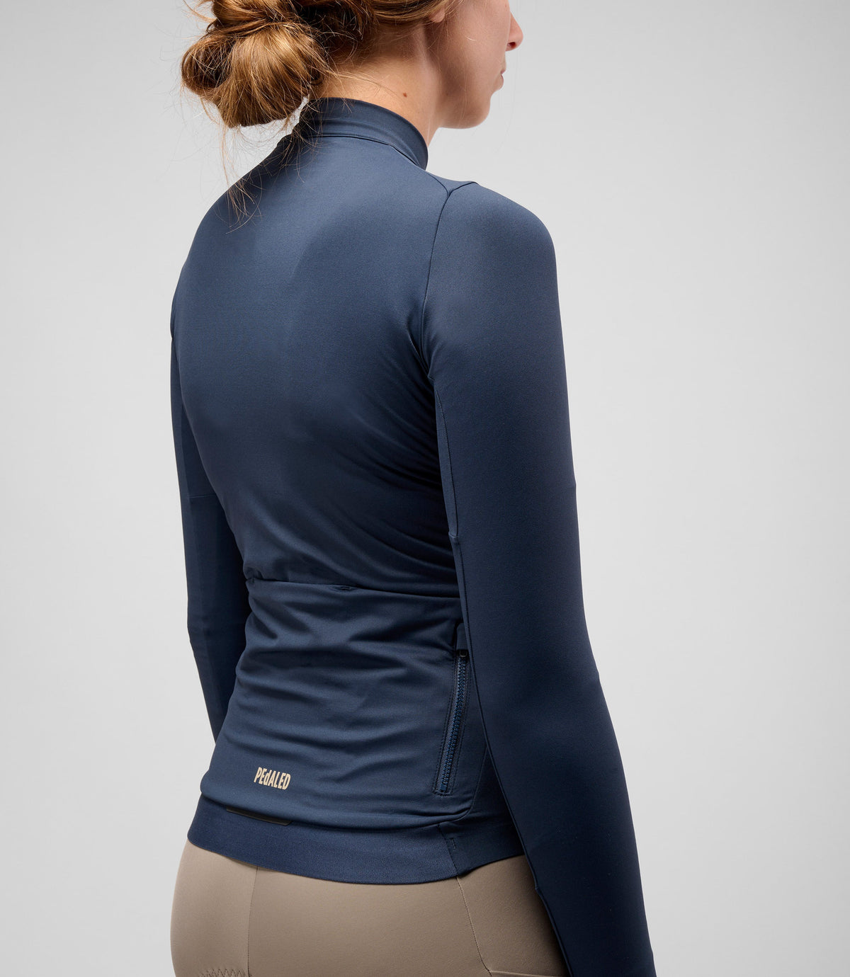 PEDALED WOMEN ELEMENT LONG SLEEVE JERSEY - TOTAL ECLIPSE