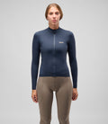 PEDALED WOMEN ELEMENT LONG SLEEVE JERSEY - TOTAL ECLIPSE