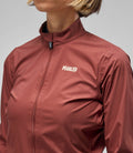 PEDALED WOMEN ELEMENT WATERPROOF JACKET - BORDEAUX