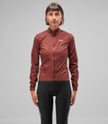 PEDALED WOMEN ELEMENT WATERPROOF JACKET - BORDEAUX