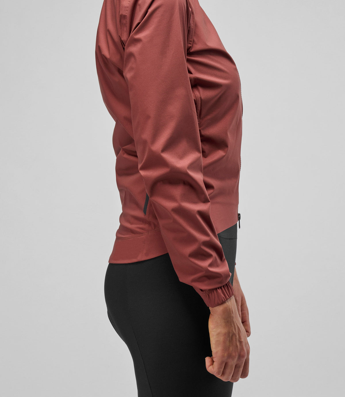 PEDALED WOMEN ELEMENT WATERPROOF JACKET - BORDEAUX