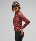 PEDALED WOMEN ELEMENT WATERPROOF JACKET - BORDEAUX