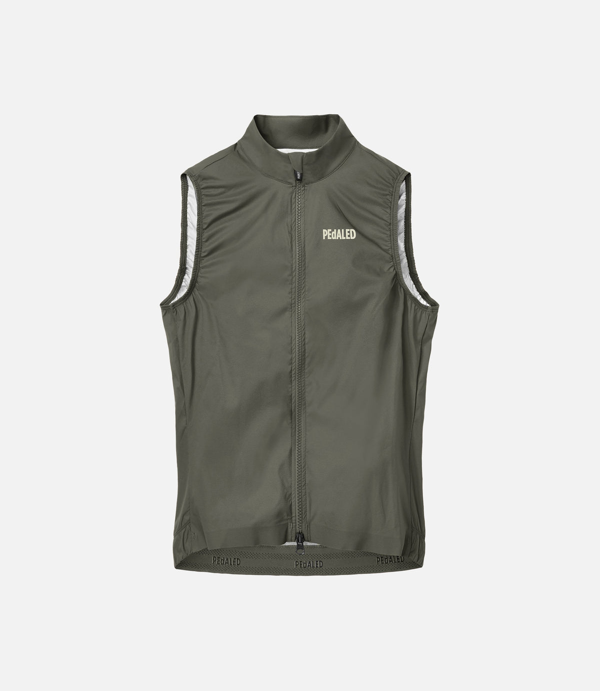 PEDALED WOMEN ELEMENT WATERPROOF VEST - CHARCOAL GRAY